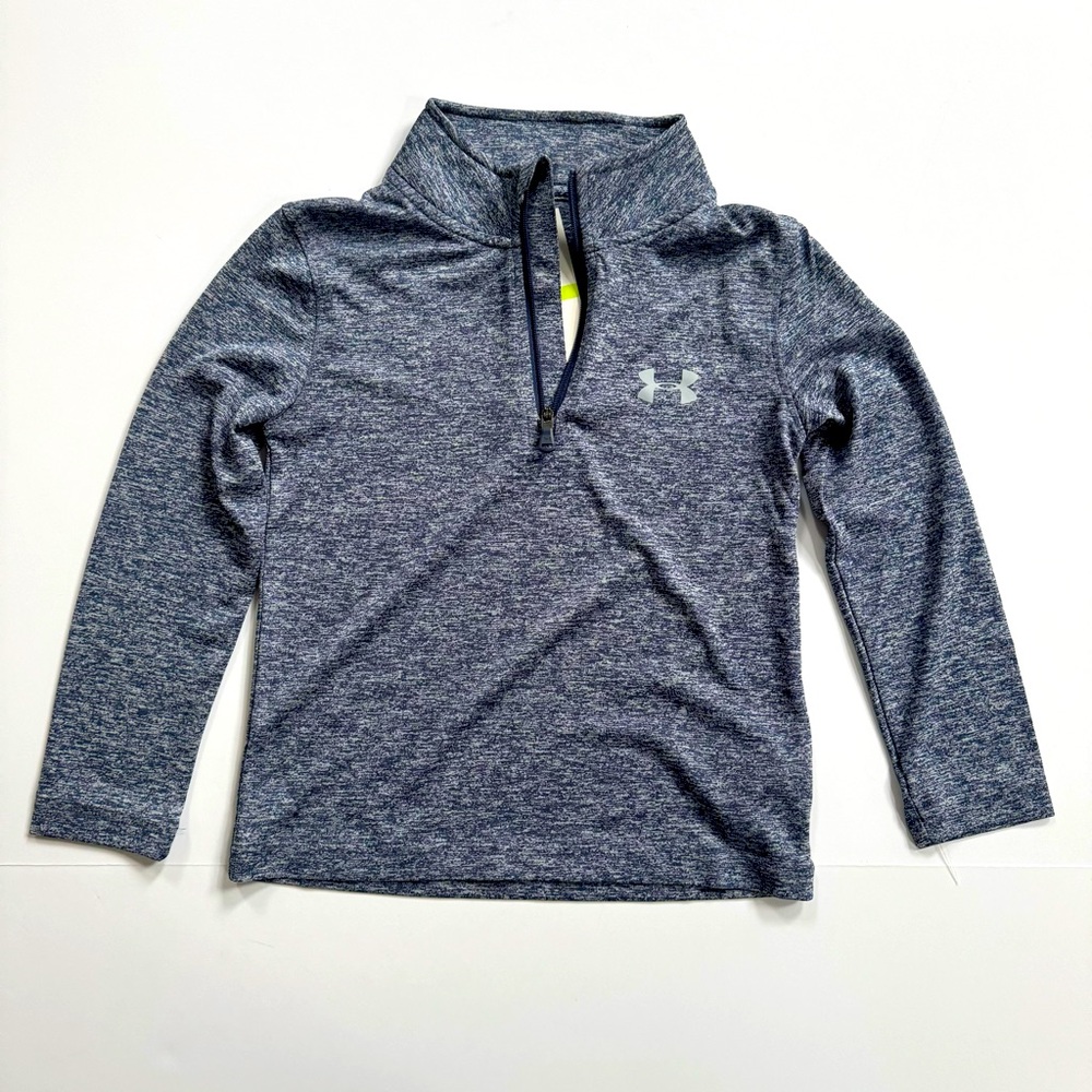 Boys Under Armour Quarter Zip Lightweight Longsleeve  Sz 4
